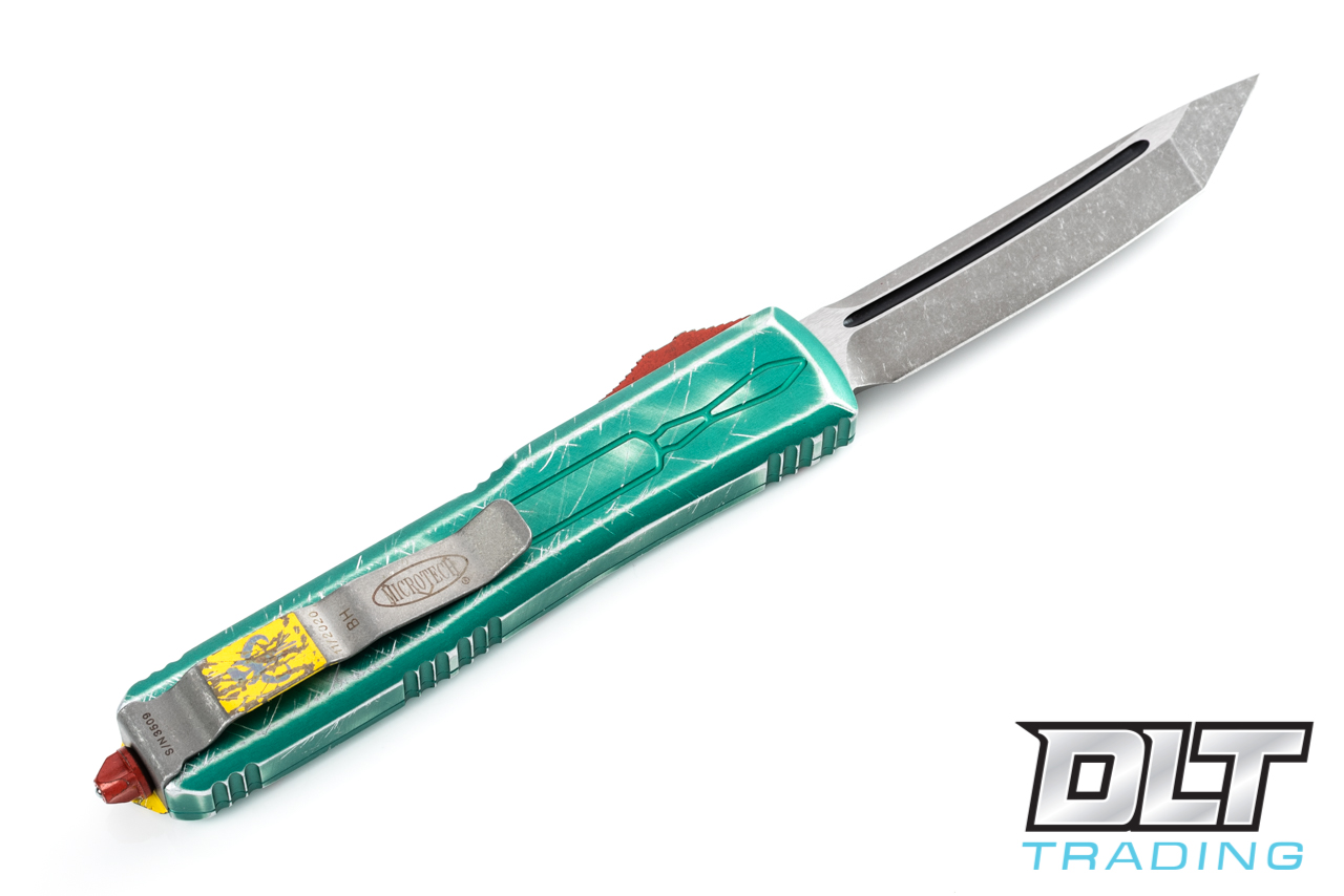 Microtech Ultratech T/E - Bounty Hunter Handle - Apocalyptic Blade