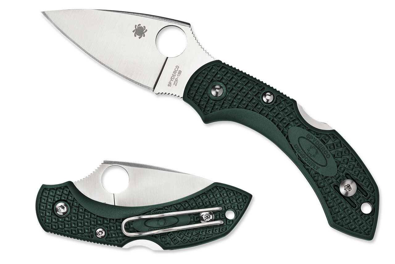 Spyderco C28PGRE2 Dragonfly 2 - British Racing Green - ZDP