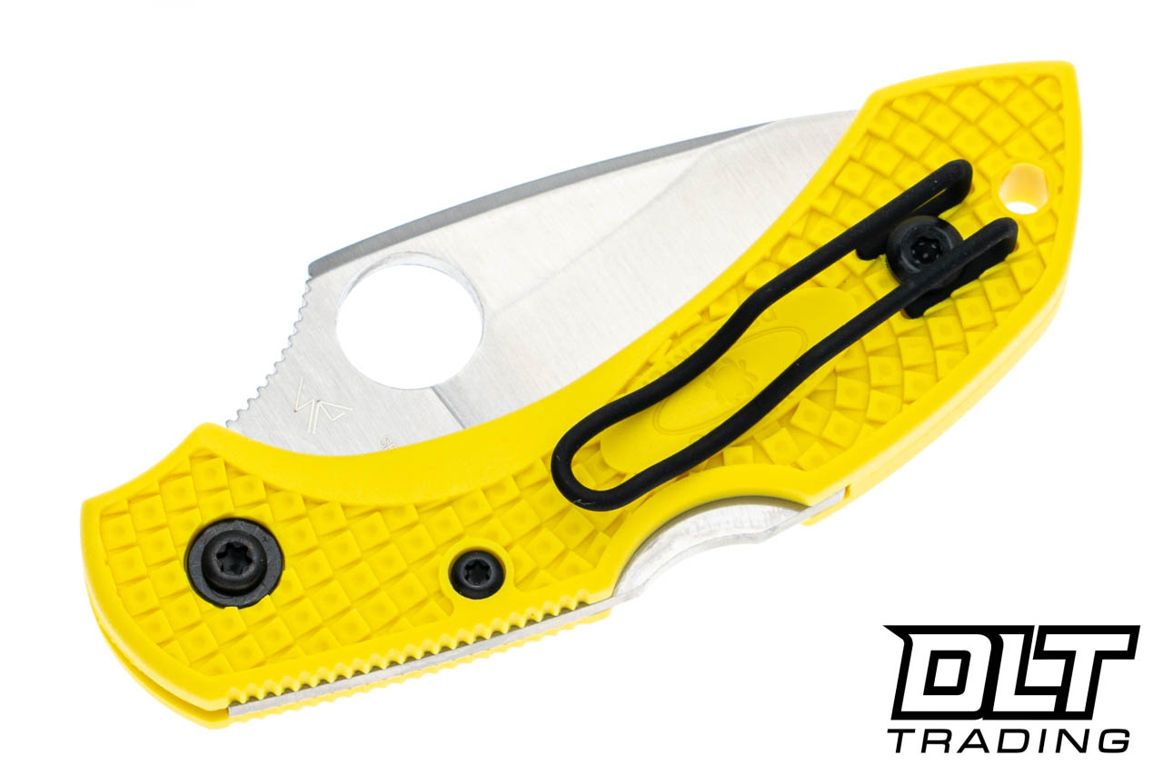 Spyderco C28SYL2 Dragonfly 2 Salt - Fully Serrated