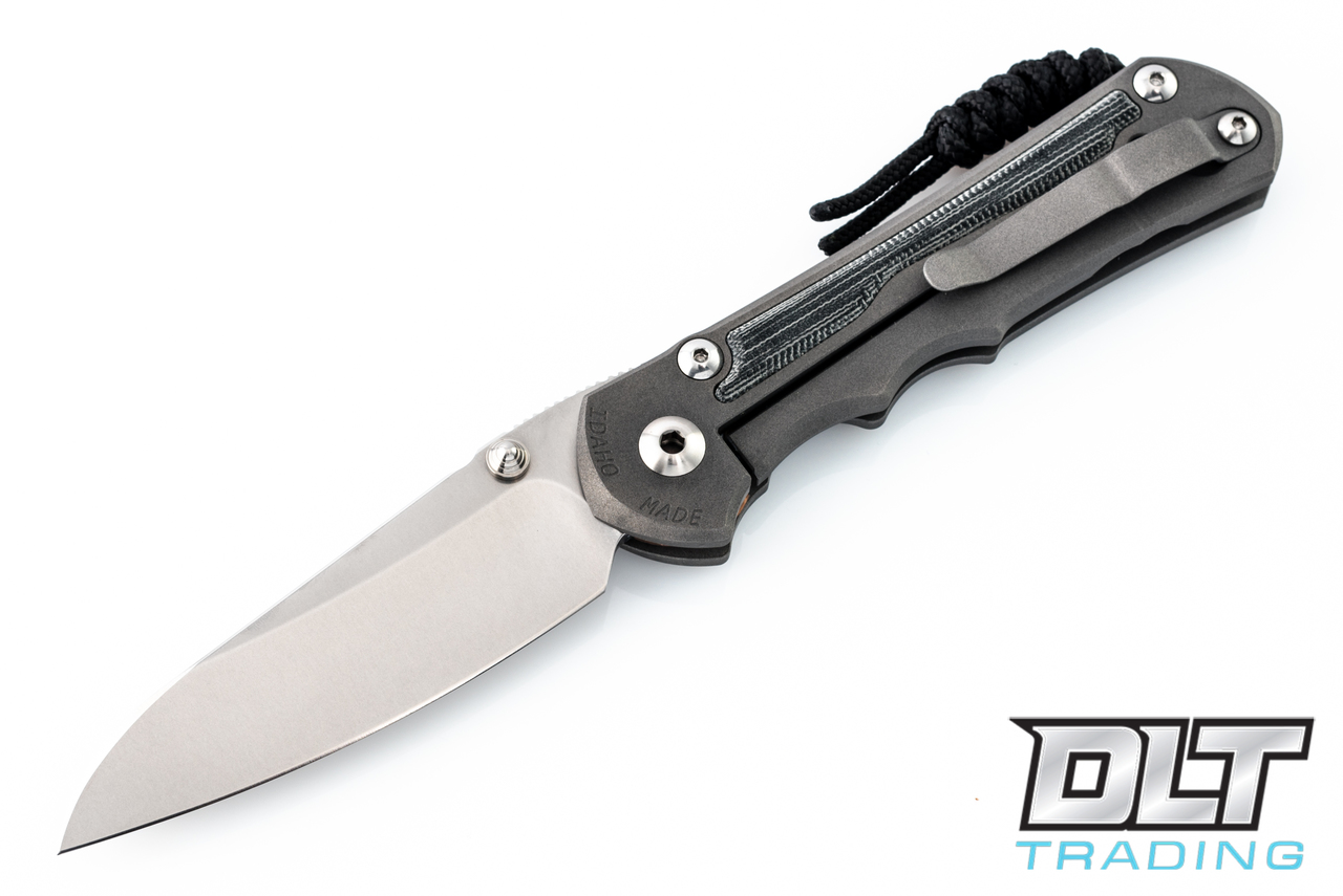 Chris Reeve Large Inkosi - Insingo - Black Canvas Micarta Inlay