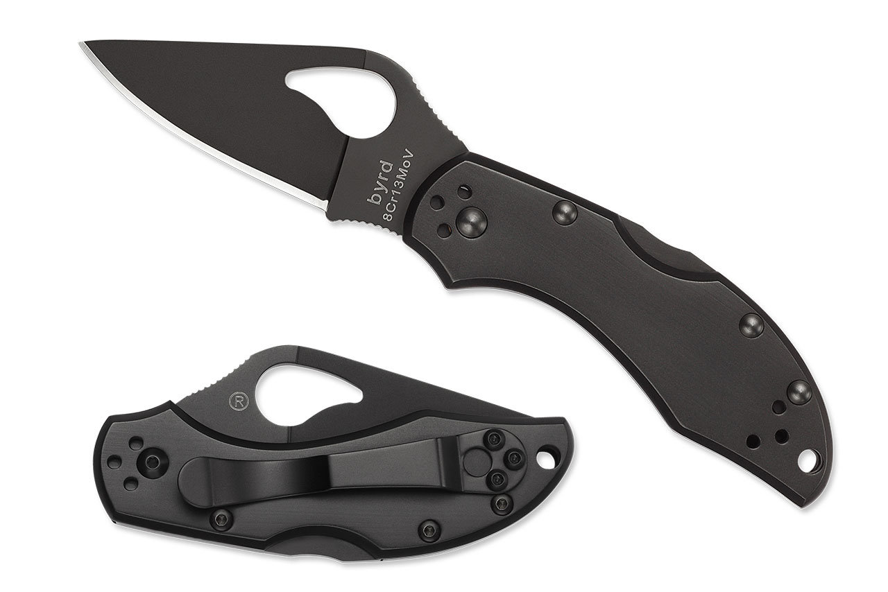 Byrd Robin 2 - Black Blade - Black Handle - DLT Trading