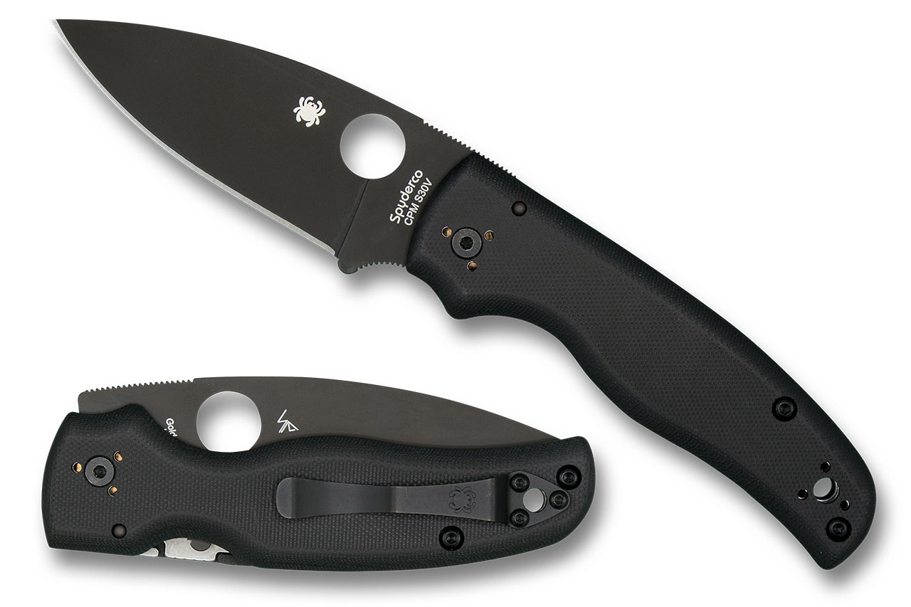 Spyderco C229GPBK Shaman - Black Blade