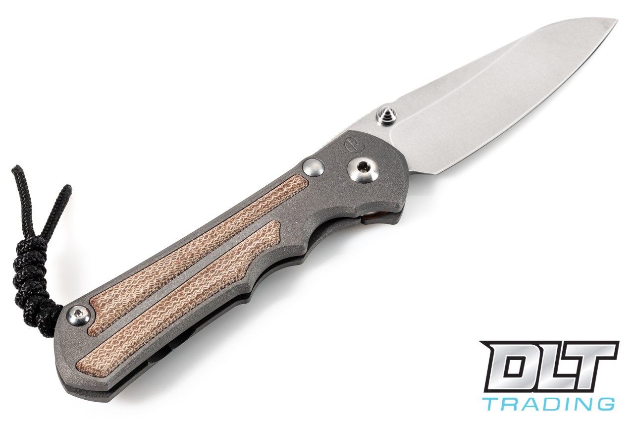 Chris Reeve Large Inkosi - Insingo - Natural Canvas Micarta Inlay