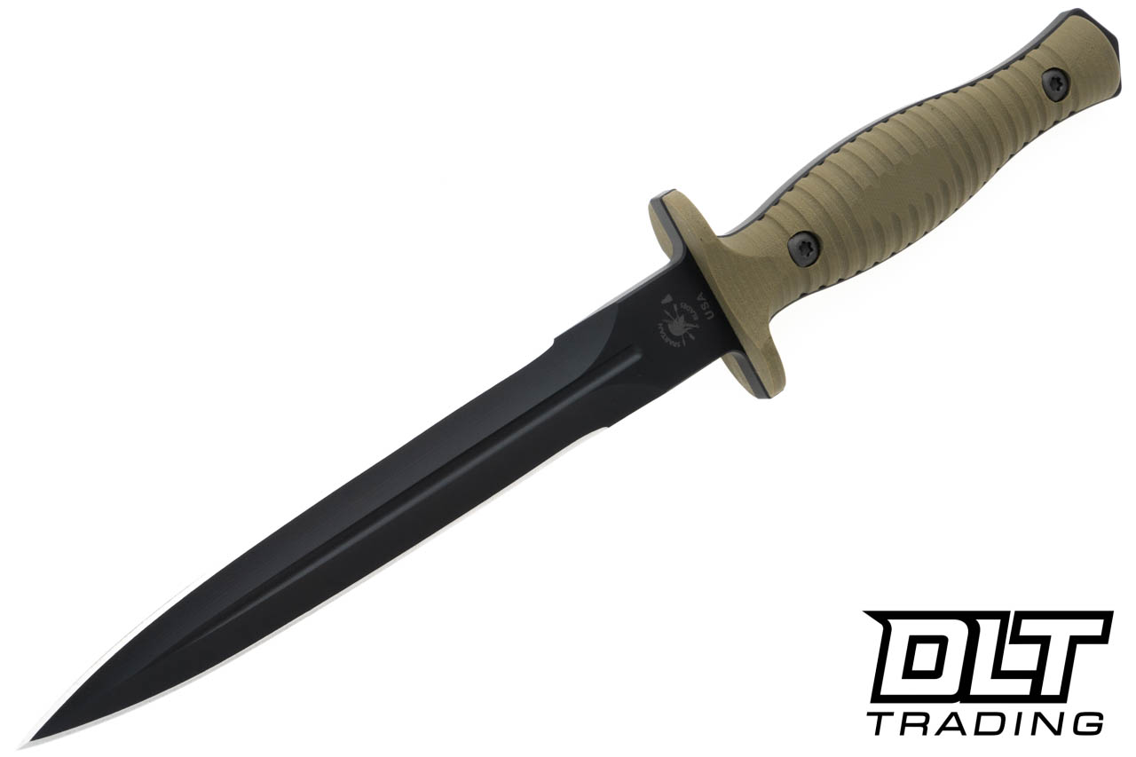 Spartan George V-14, Black Blade, Green Handle