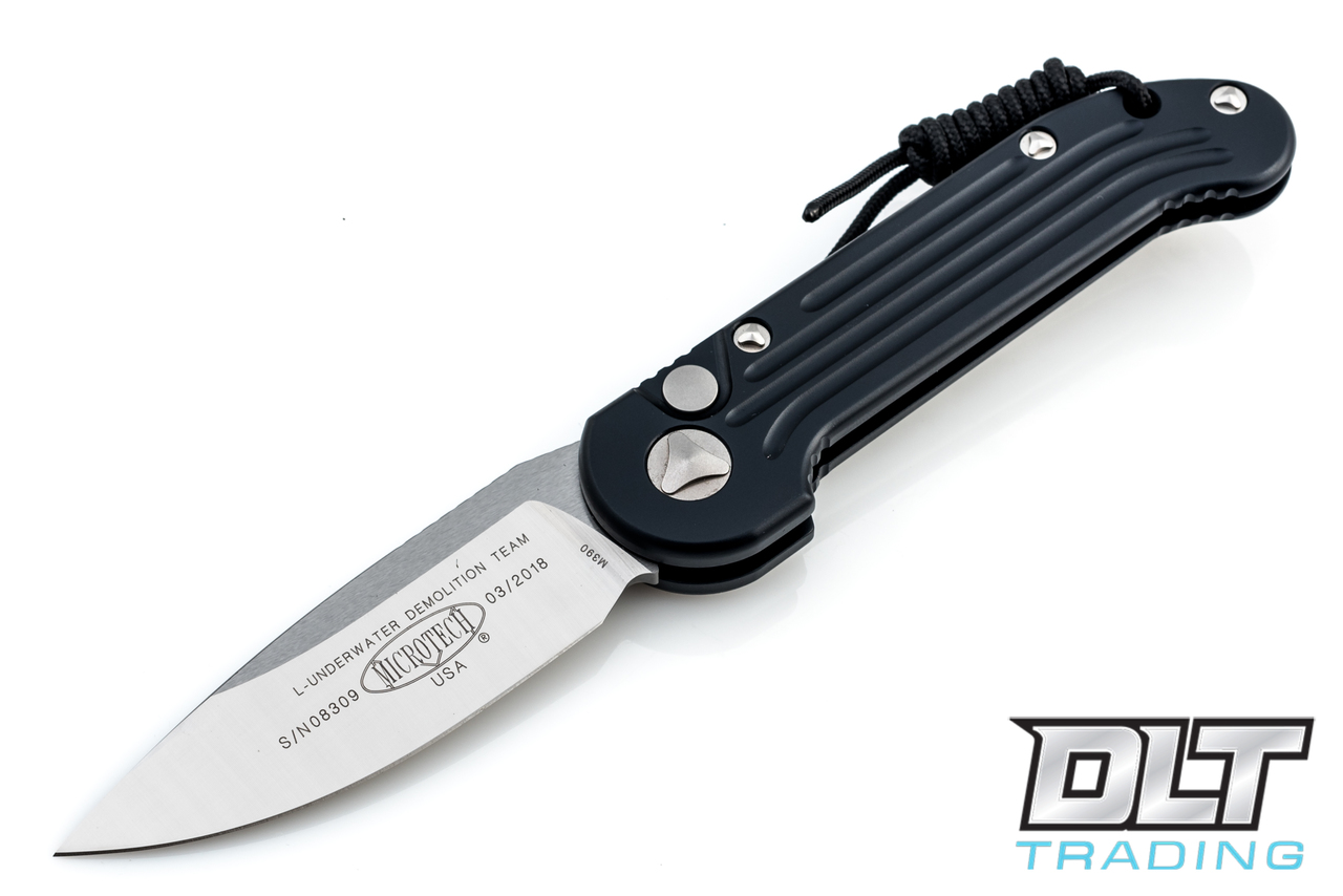 Microtech 135-4 LUDT S/E - Black Handle - Satin Blade - DLT Trading