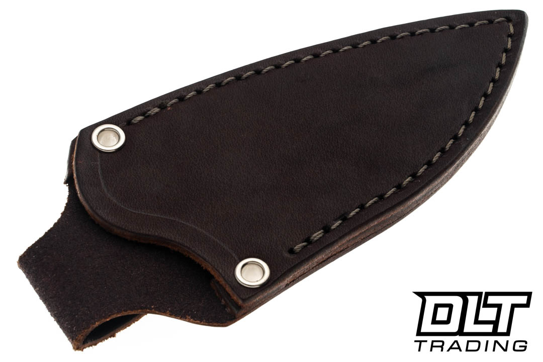 LT Wright | Lil MUK A2 - Flat Ground - Black Micarta