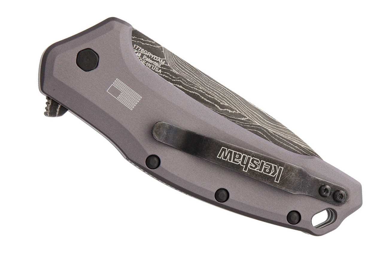 Kershaw 1776GRYDAM Damascus Link - DLT Trading