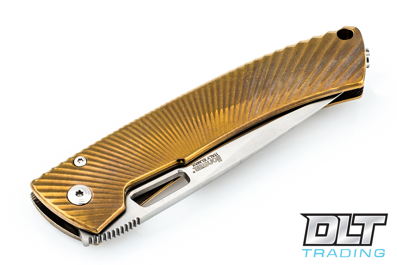 【激レア】【未使用】ストレイテナー STRAIGHTENER ライオンT S LionSteel | TS1 TiSpine