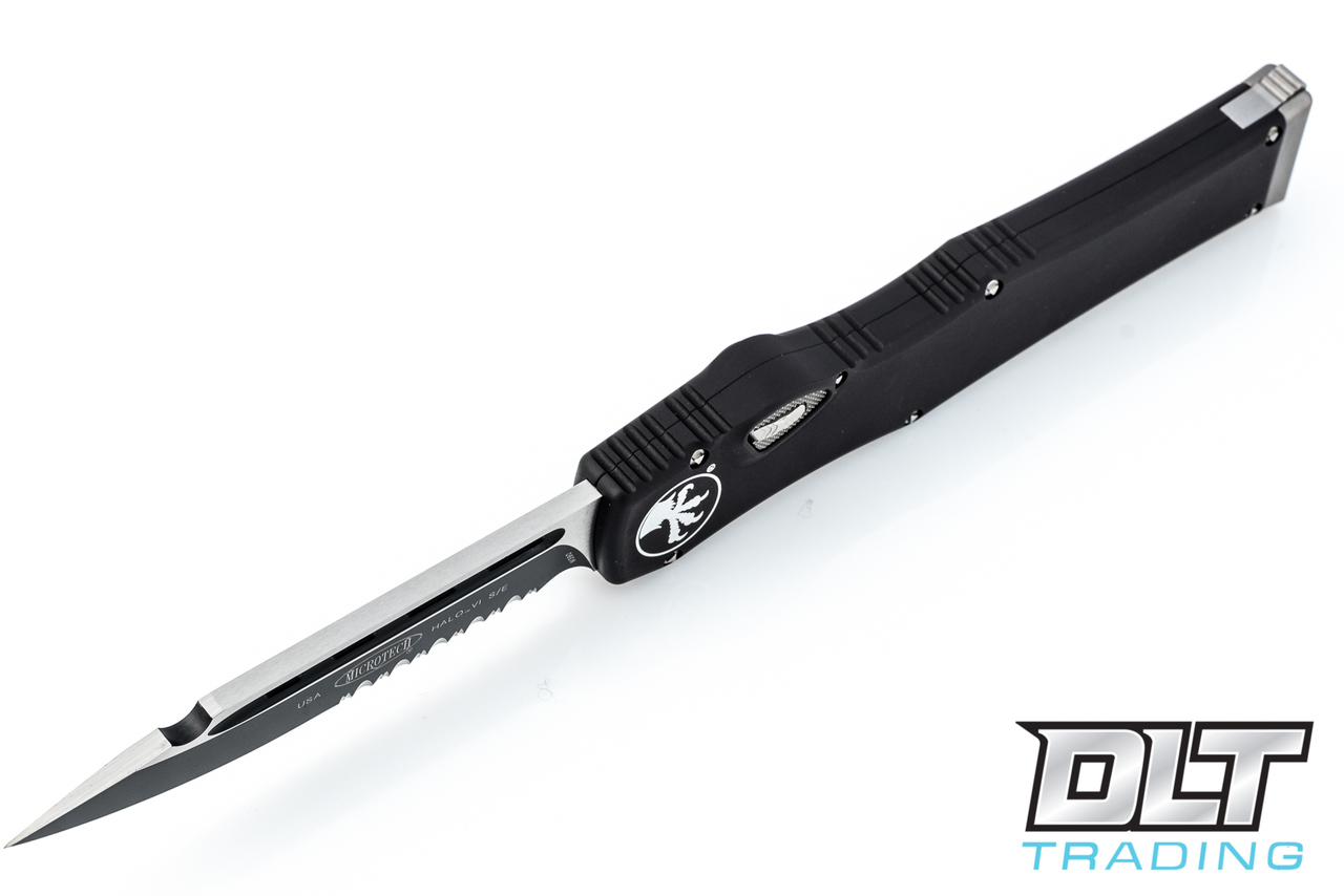 Microtech Halo VI S/E - Black Handle - Black Blade