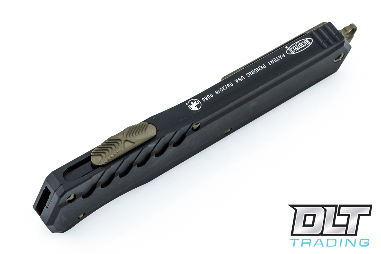Microtech 241M-1GRB Cypher MK7 S/E - Black Handle - Two-Tone Green