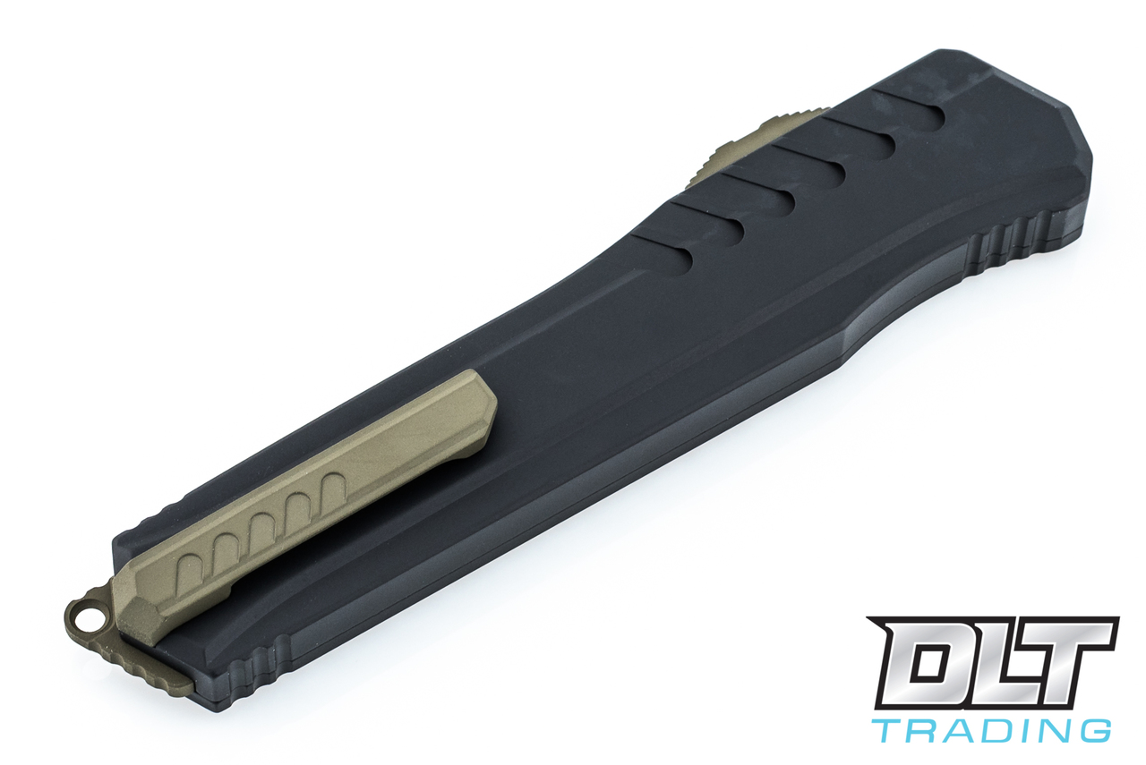 Microtech 241M-1GRB Cypher MK7 S/E - Black Handle - Two-Tone Green