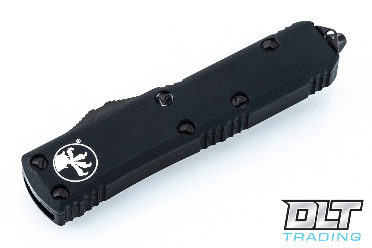 Microtech UTX-85 D/E - Black Handle - Black Blade