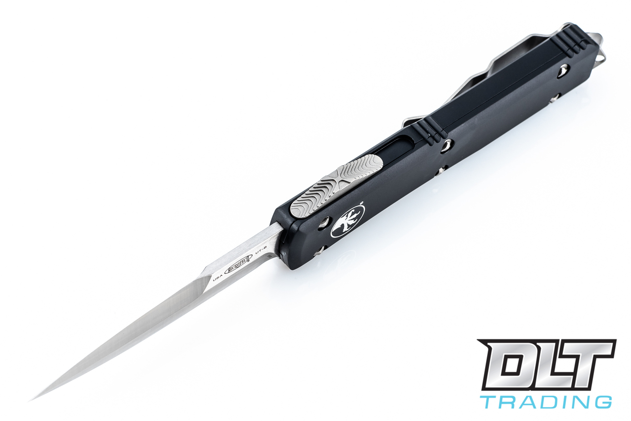 Microtech Ultratech Bayonet - Black Handle - Satin Blade