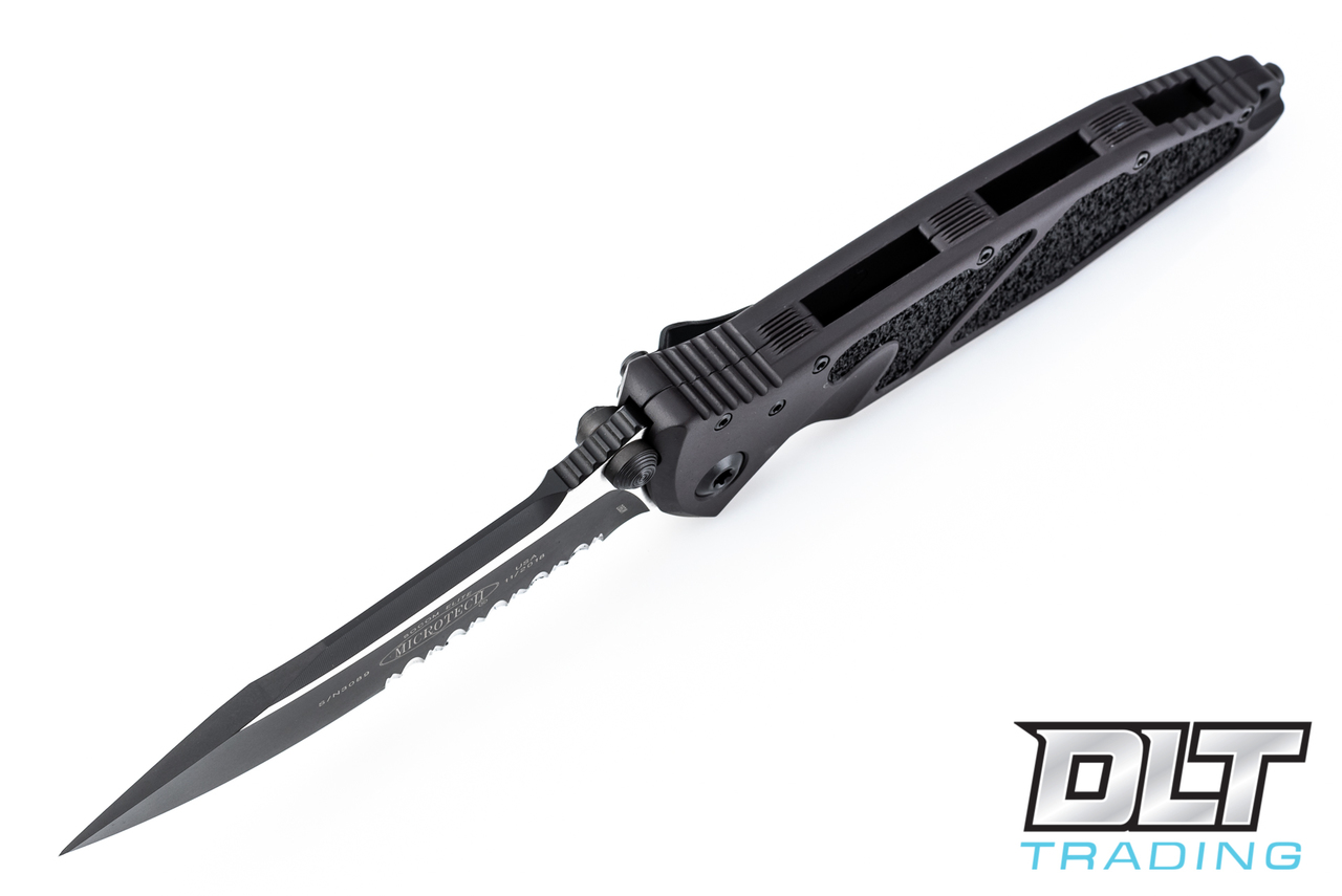 Microtech 160-2T SOCOM Elite S/E-M - Black Handle - Black Blade 