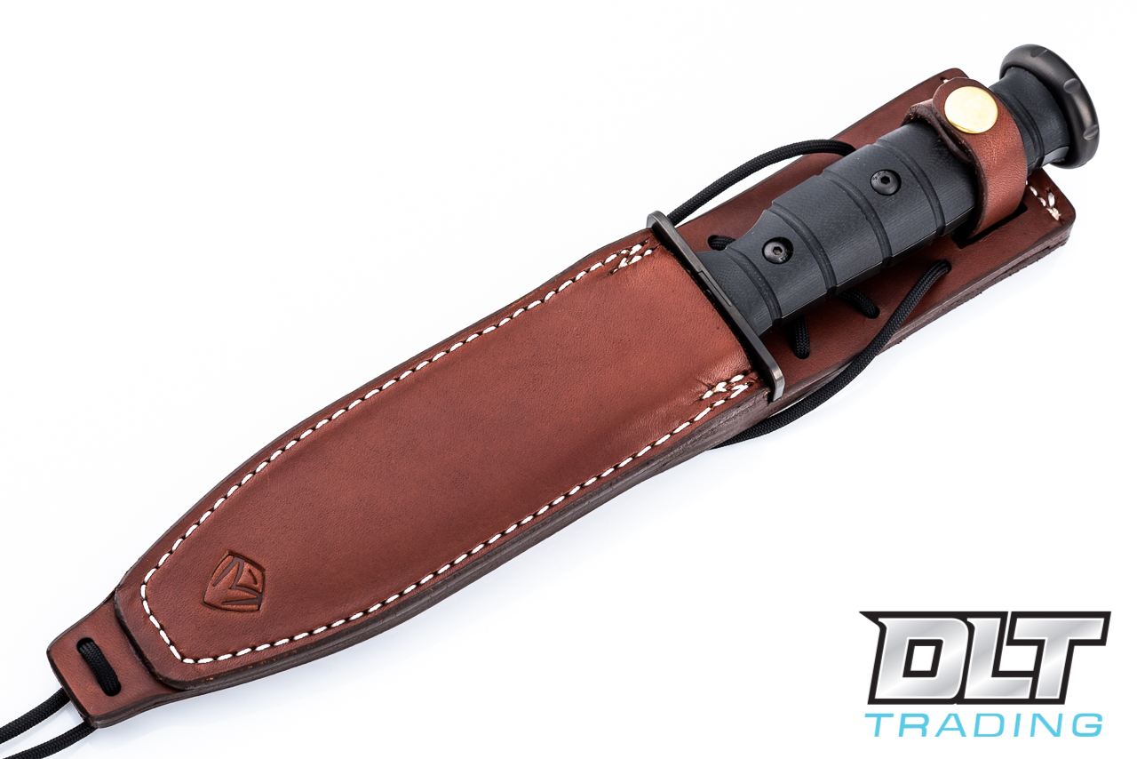 Medford USMC Fighter - Black PVD CPM 3V Blade - Black G-10 - DLT