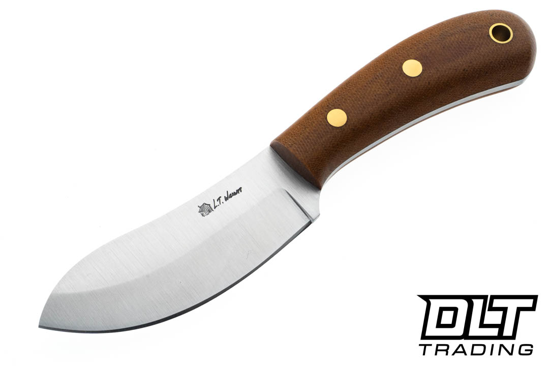 LT Wright | Camp MUK 3V - Saber - Natural Micarta