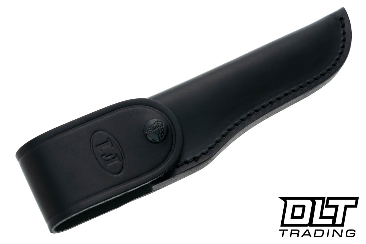 Fallkniven F1 Laminated Cobalt - Leather Sheath - DLT Trading