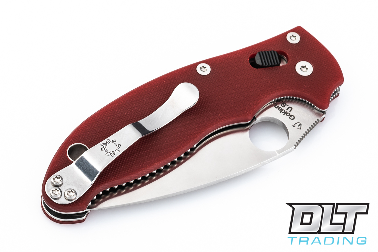 Spyderco C101GPRD2 Manix 2 Red G-10 - 20CV Blade