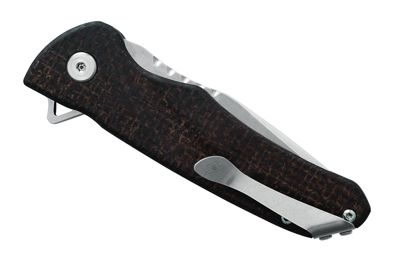 Buck 841 Sprint Pro - Burlap Micarta - DLT Trading
