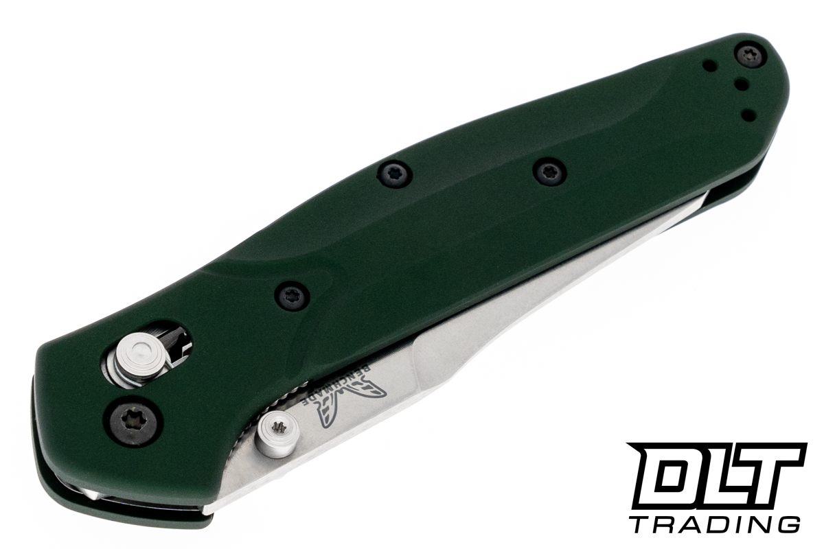 Benchmade 940 Osborne Green Aluminum S30V Folding Knife