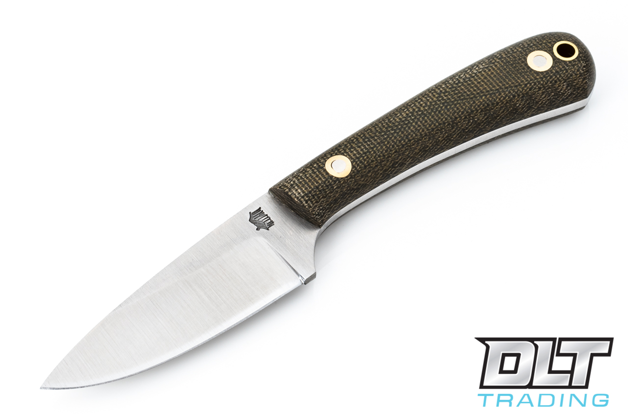 LT Wright | Small Workhorse - Saber - Green Micarta
