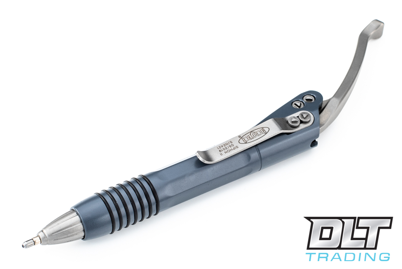 Microtech 401-SS-GY Siphon II - Grey Handle - DLT Trading