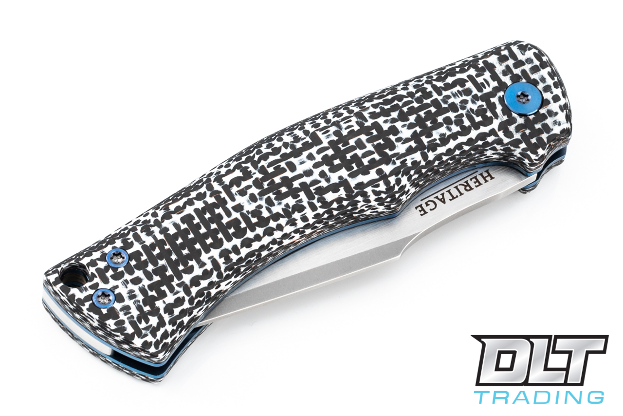 Zieba | Heritage Slipjoint - Cookie Carbon Fiber