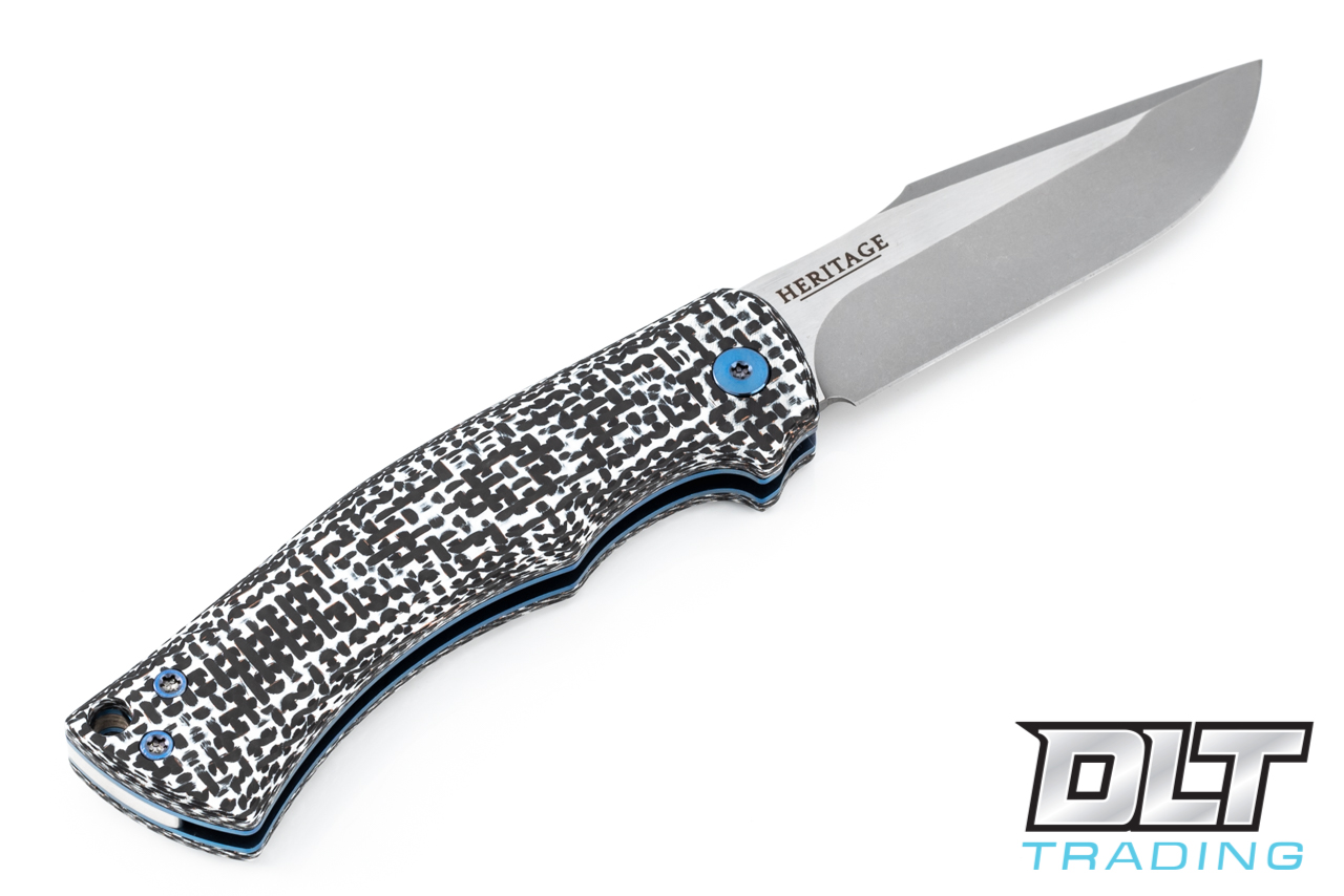 Zieba | Heritage Slipjoint - Cookie Carbon Fiber
