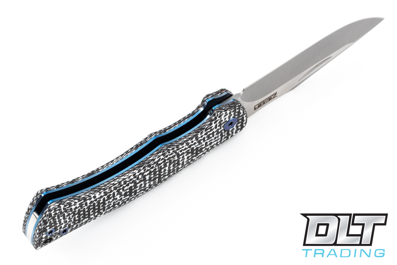 ziege  Zieba | Heritage Slipjoint - Cookie Carbon Fiber