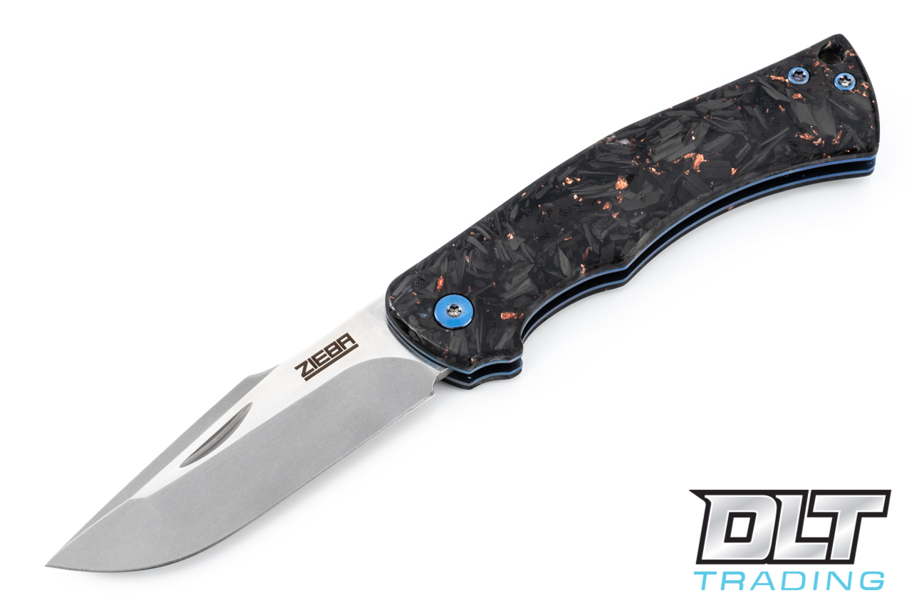 ziege  Zieba | Heritage Slipjoint - Copper Carbon Fiber