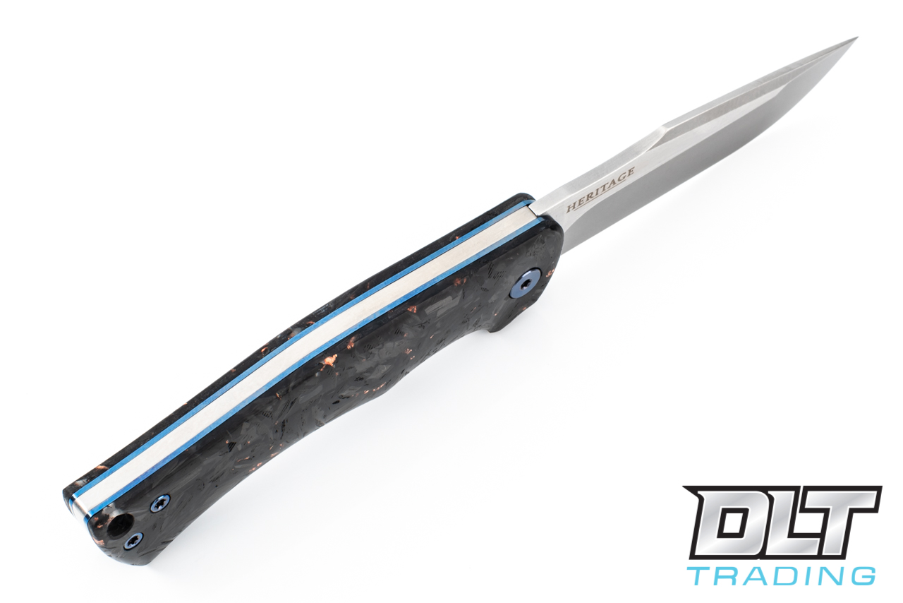 Zieba | Heritage Slipjoint - Copper Carbon Fiber