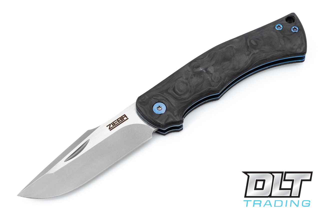 バレエ HERITAGE 5x Zieba | Heritage Slipjoint - Marble Carbon Fiber