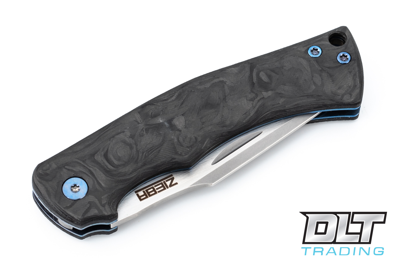 バレエ HERITAGE 5x Zieba | Heritage Slipjoint - Marble Carbon Fiber