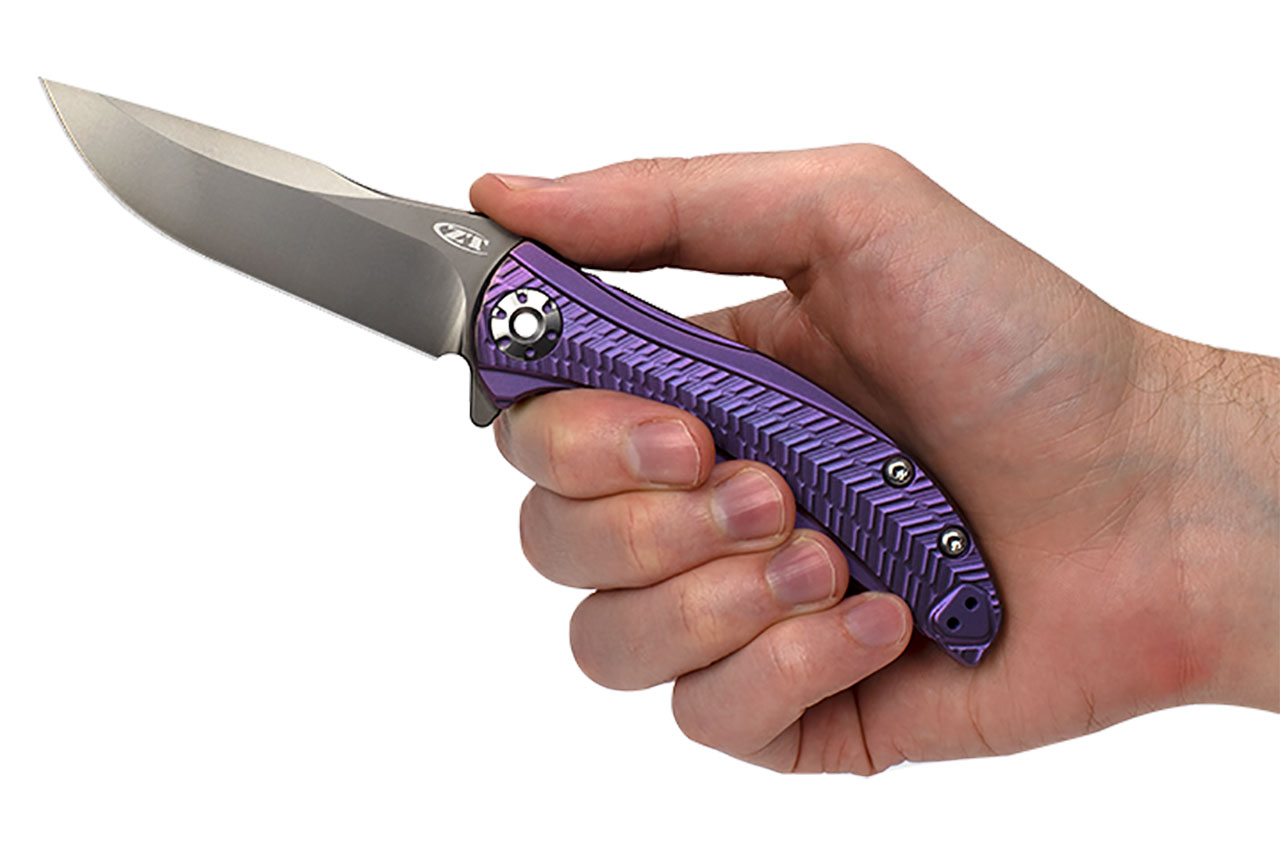 Zero Tolerance 0609PUR RJ Martin Flipper - Sprint Run - DLT Trading