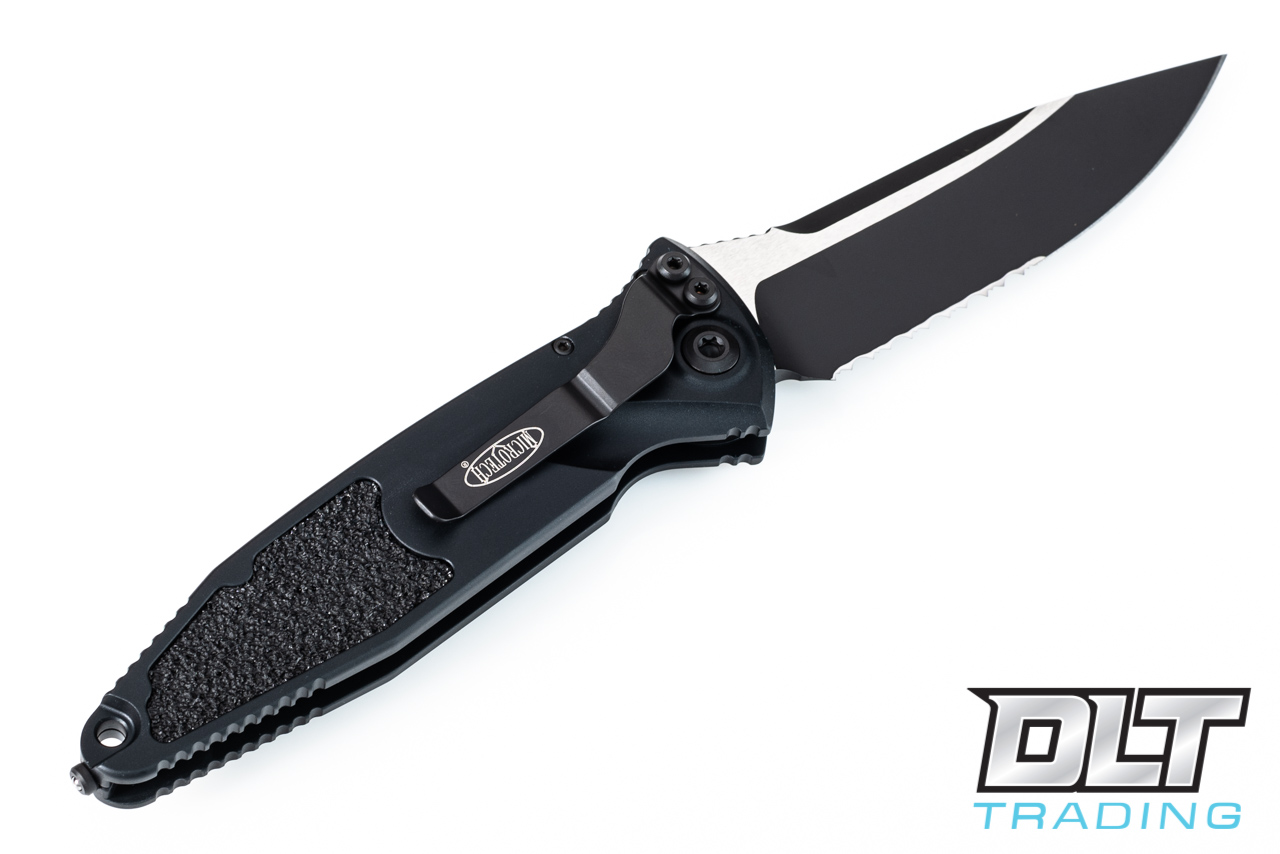 Microtech 160A-2T SOCOM Elite S/E - Black Handle - Black Blade