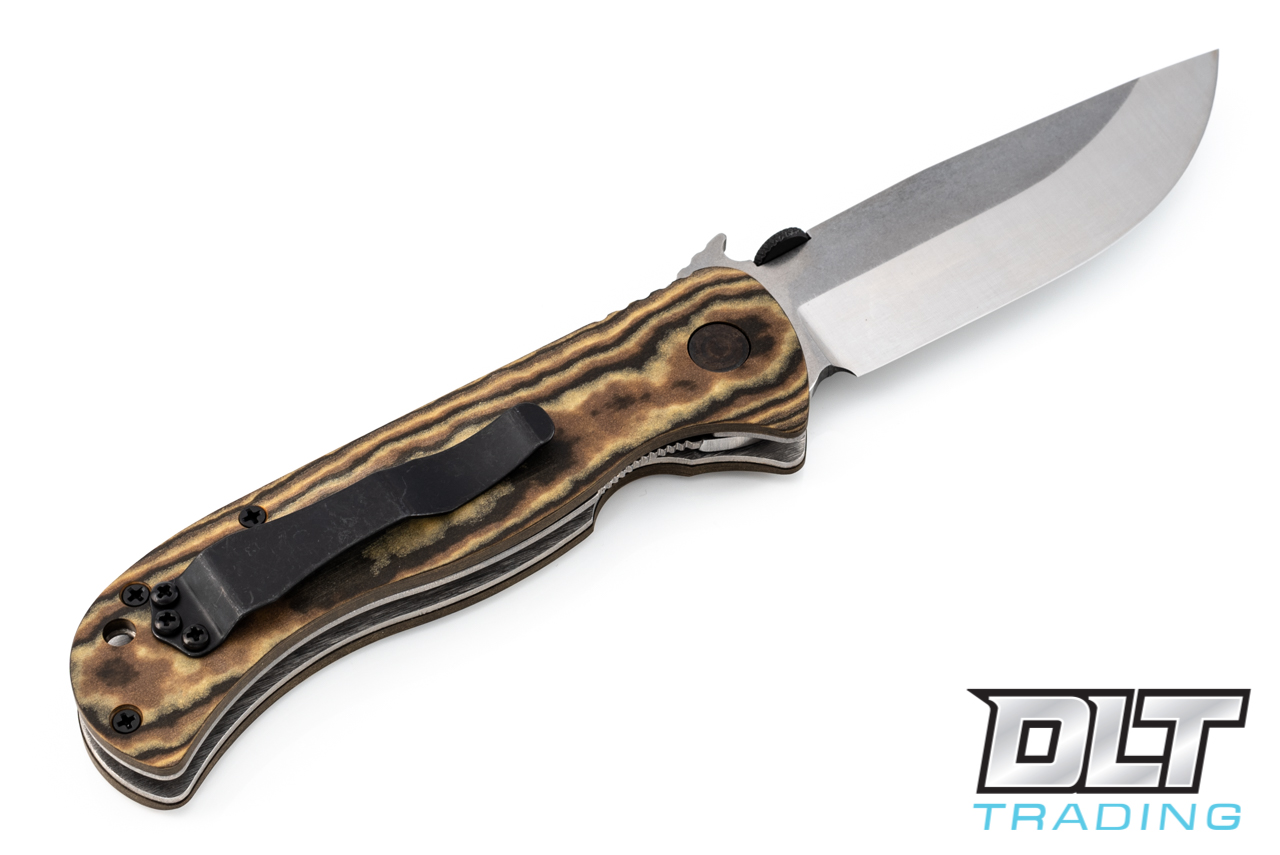 Emerson Overland Renegade - Stonewashed Blade - Richlite Handle