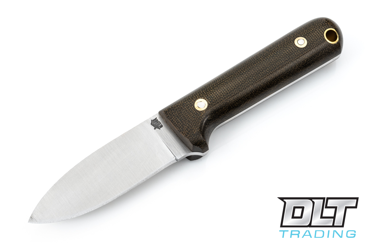 LT Wright | Next Gen 3V - Flat Ground - Green Micarta