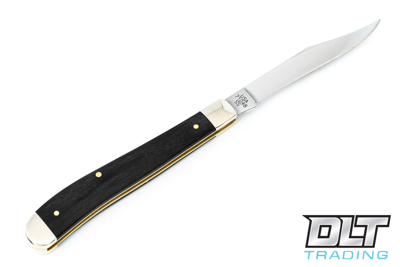Case Slimline Trapper Smooth Ebony - DLT Trading