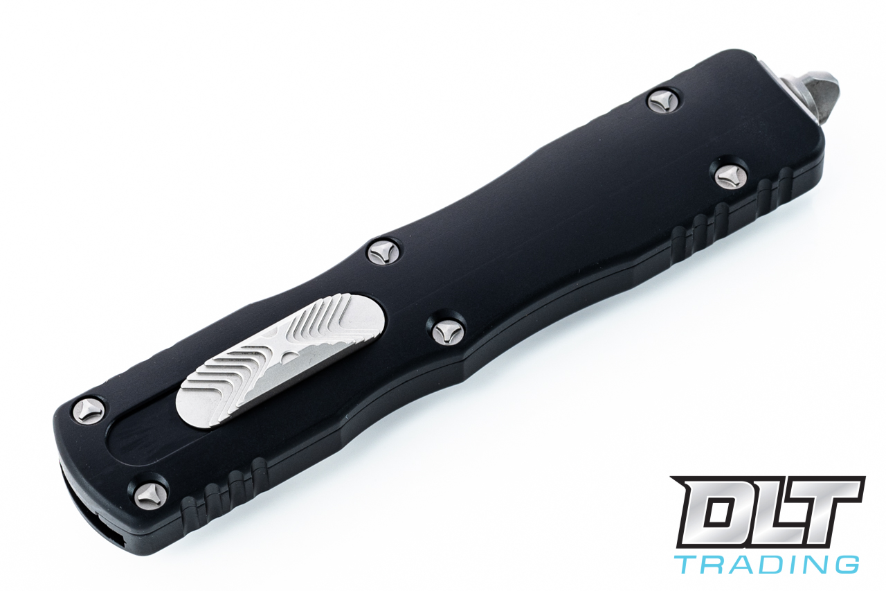 Microtech 227-1 Dirac Delta D/E - Black Handle - Black Blade - DLT