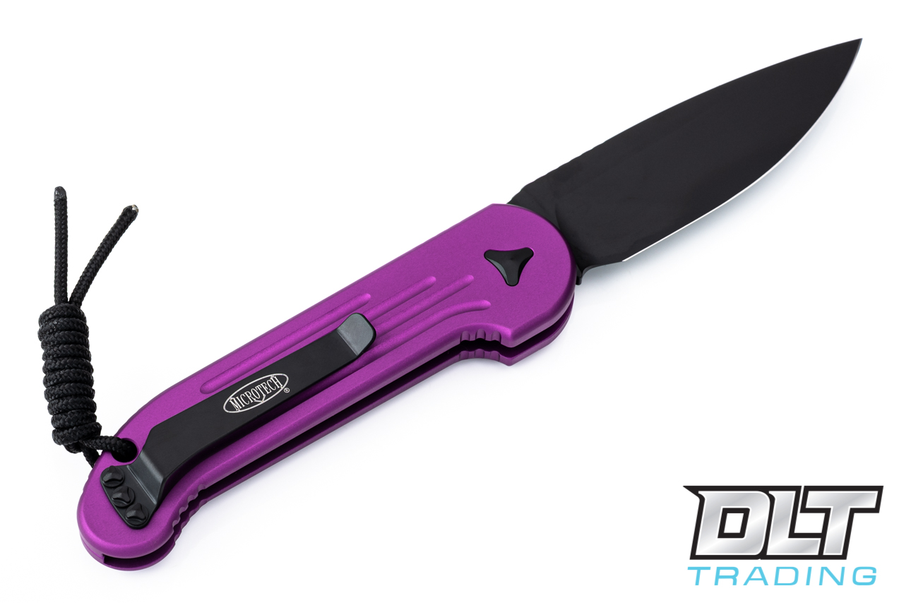 Microtech 135-1VI LUDT - Violet Handle - Black Blade - DLT Trading