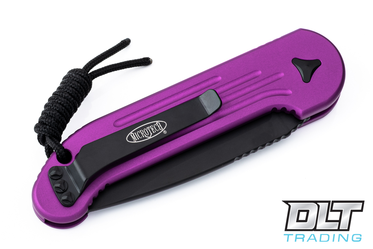 Microtech 135-1VI LUDT - Violet Handle - Black Blade - DLT Trading
