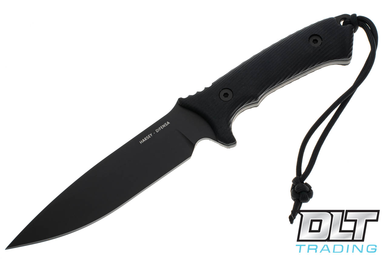 Spartan Harsey Difensa, Black Blade, Handle, & Kydex