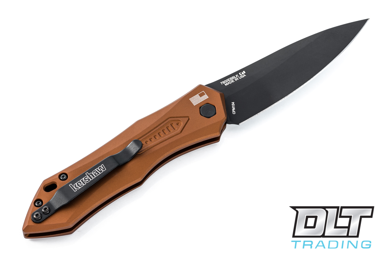 Kershaw 7800EBBLK Launch 6 - Dark Bronze Anodized - DLT Trading