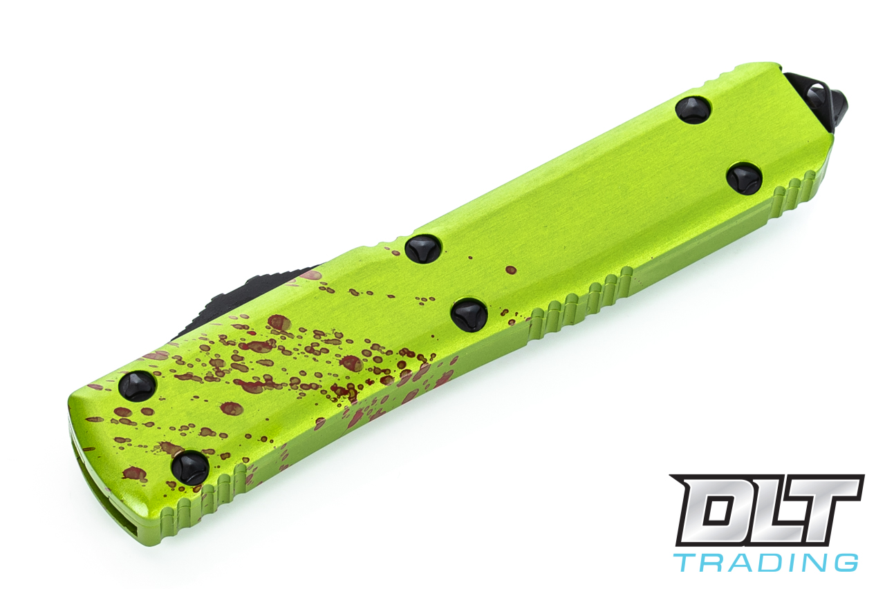 Microtech Ultratech D/E - Zombietech Handle - Partial Serrations