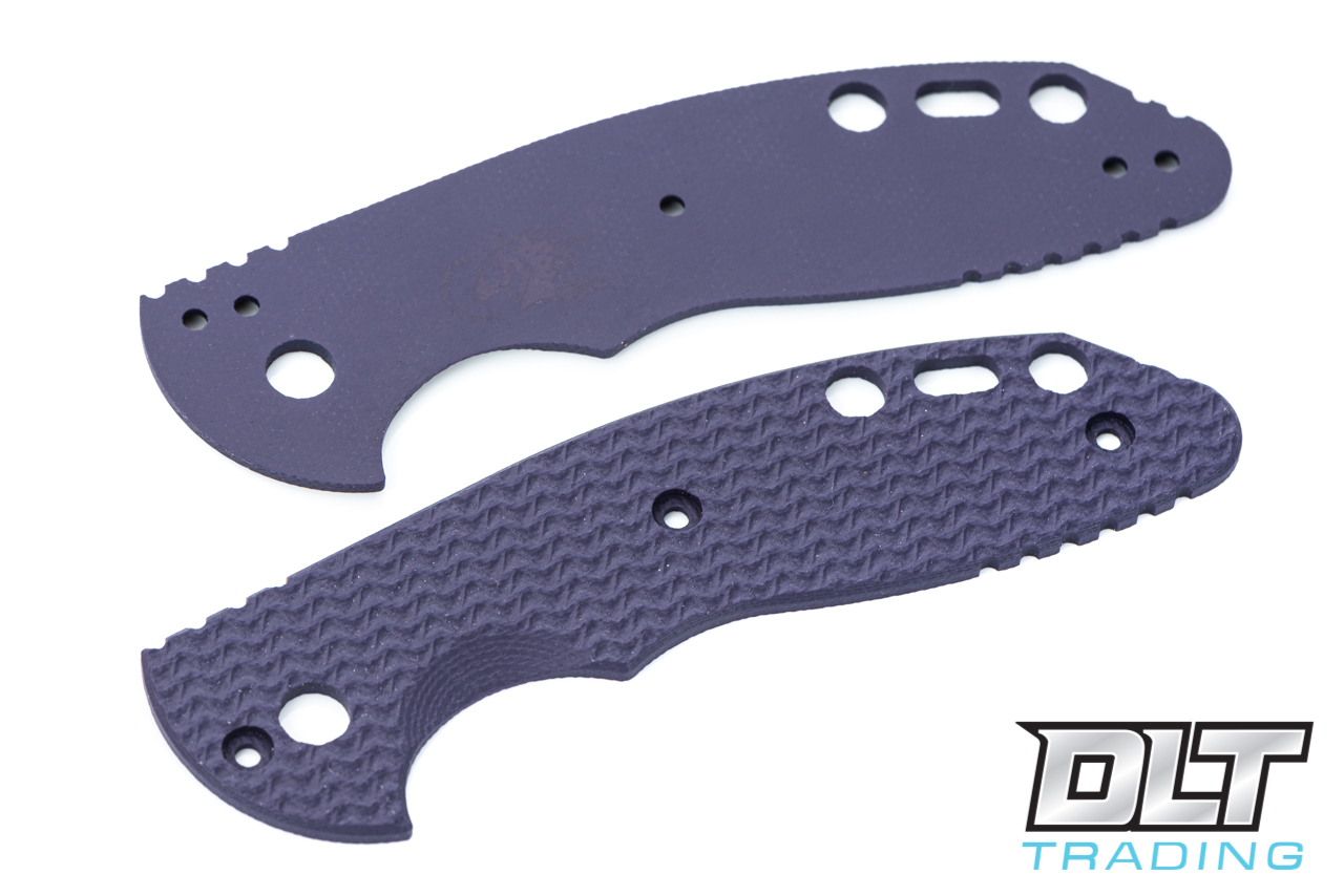 Hinderer XM-18 Slipjoint Textured Purple G-10 Scale Set - DLT Trading