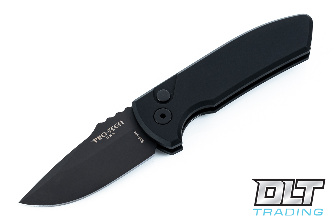 Pro-Tech SBR - Black Handle - Black Blade - DLT Trading