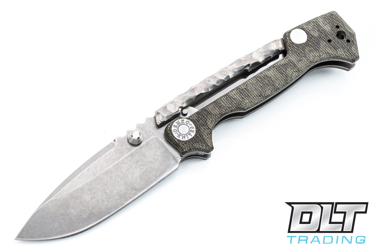 Demko | MG AD15 20CV - Scultped Green Canvas Micarta