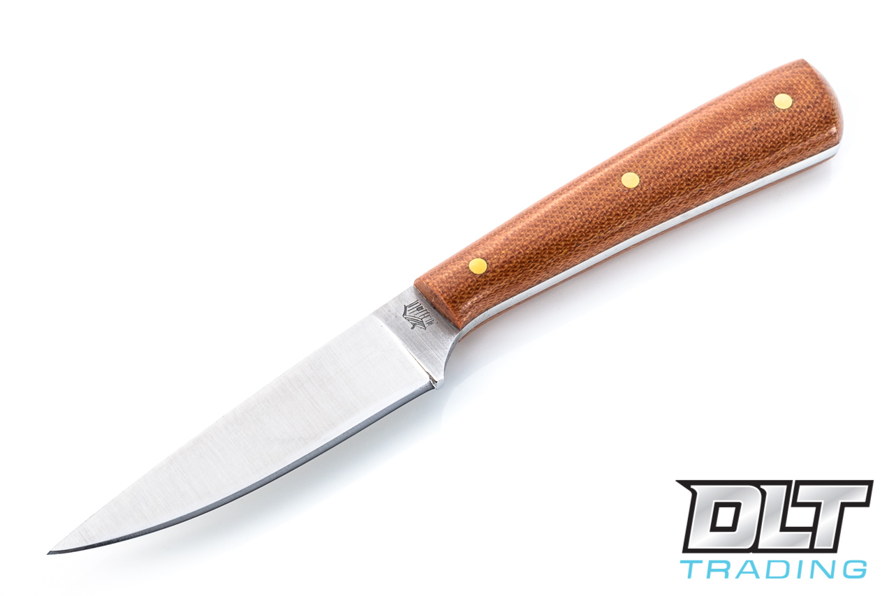 LT Wright Coyote A2 - Flat Ground - Natural Micarta - DLT Trading