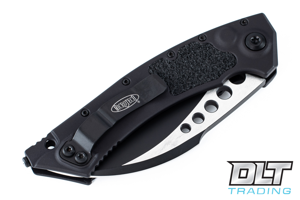Microtech 166-1T Hawk - Black Handle - Black Blade - DLT Trading