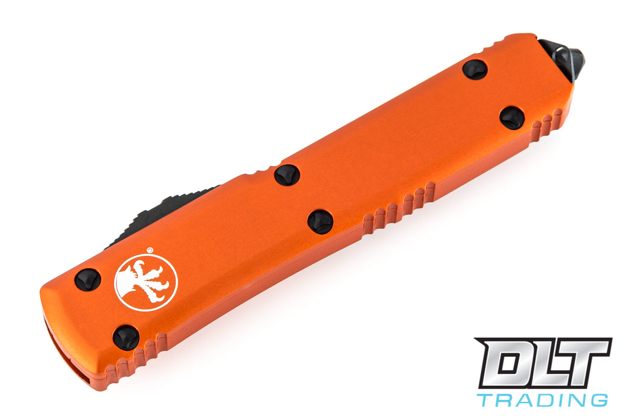 Microtech Ultratech S/E - Orange Handle - Black Blade
